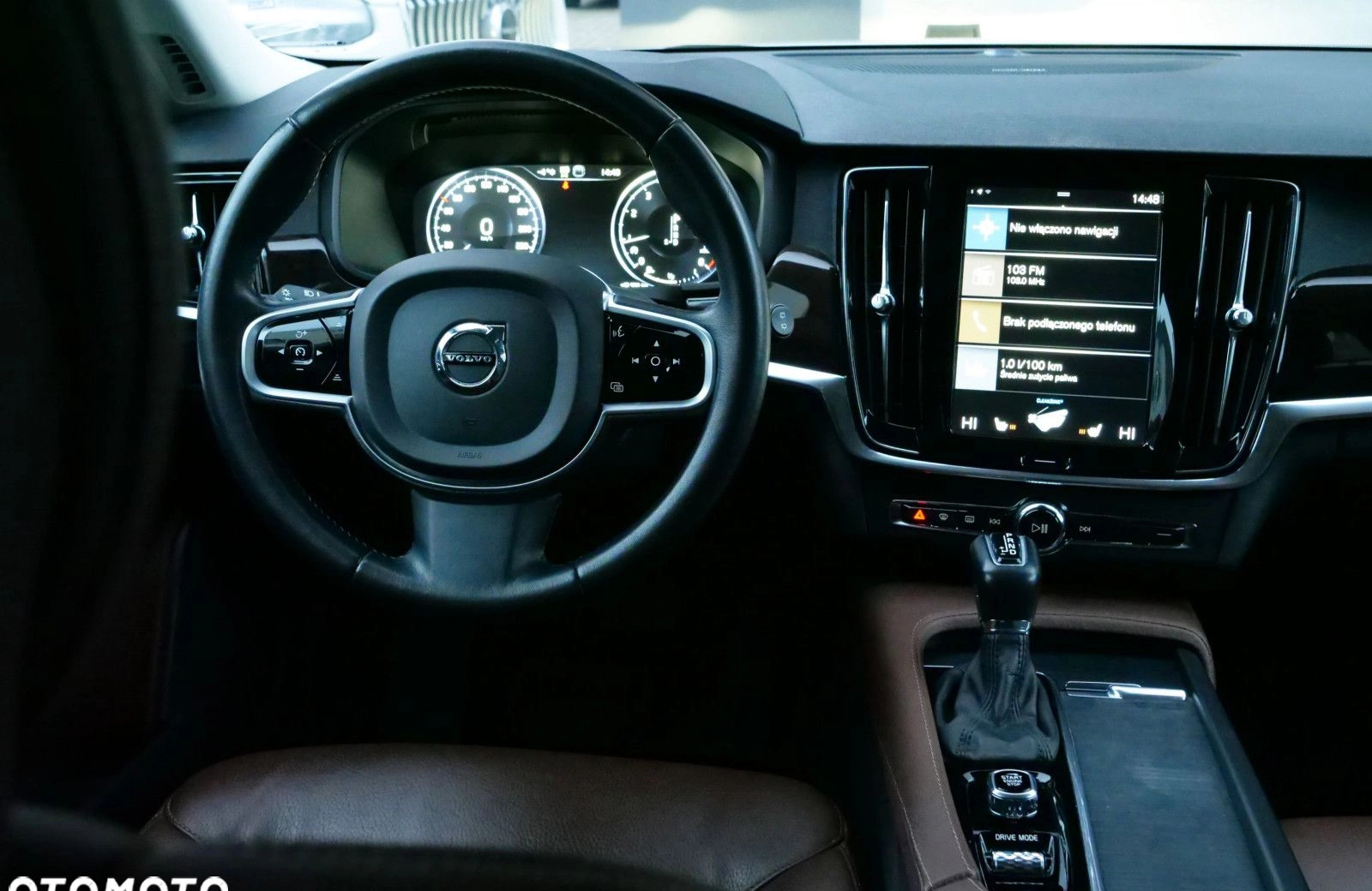 Volvo V90 cena 95900 przebieg: 182660, rok produkcji 2018 z Jasień małe 596